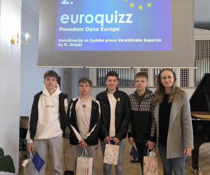 Eurokviz za učenike osnovnih škola Varaždinske županije