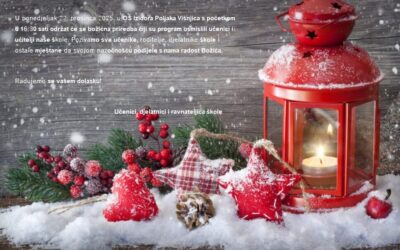 Pozivnica na priredbu u Matičnoj školi