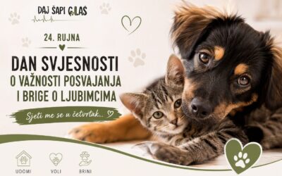 Dan svjesnosti o važnosti posvajanja ljubimaca