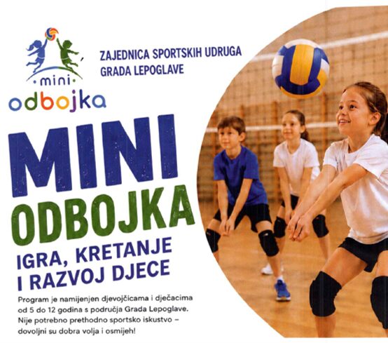 Mini odbojka u Lepoglavi – igra, kretanje i razvoj djece