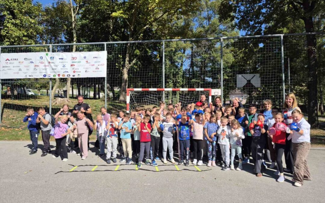 U duhu Europskog tjedna sporta – Boksarski klub Ptuj u našoj školi